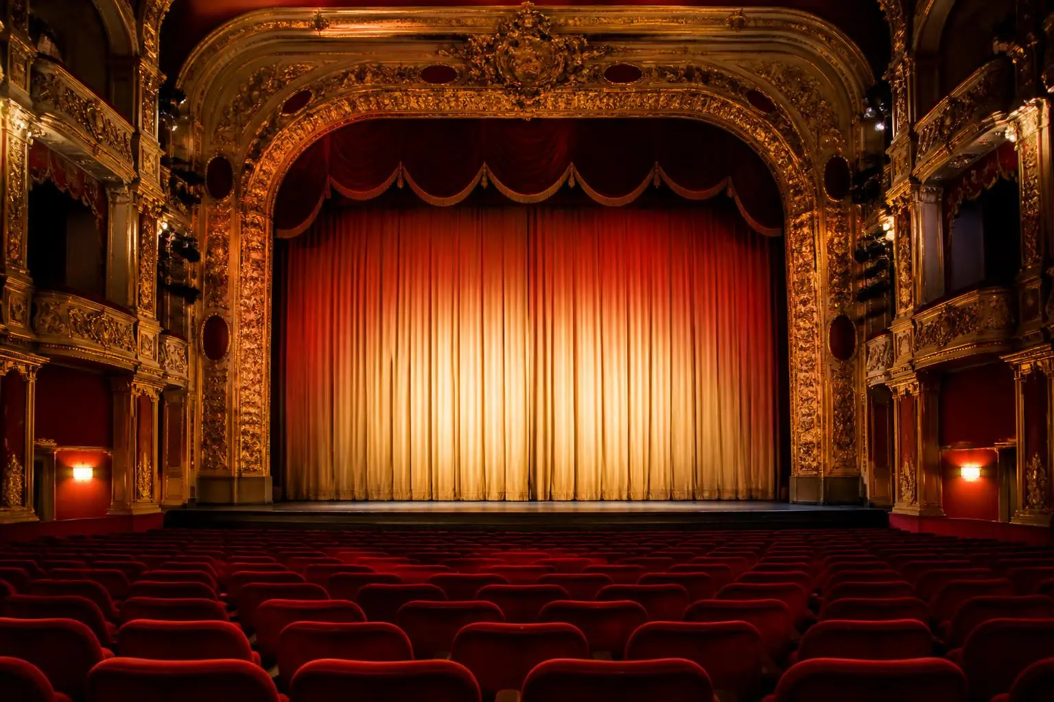 The illuminated marquee of a historic independent cinema at dusk